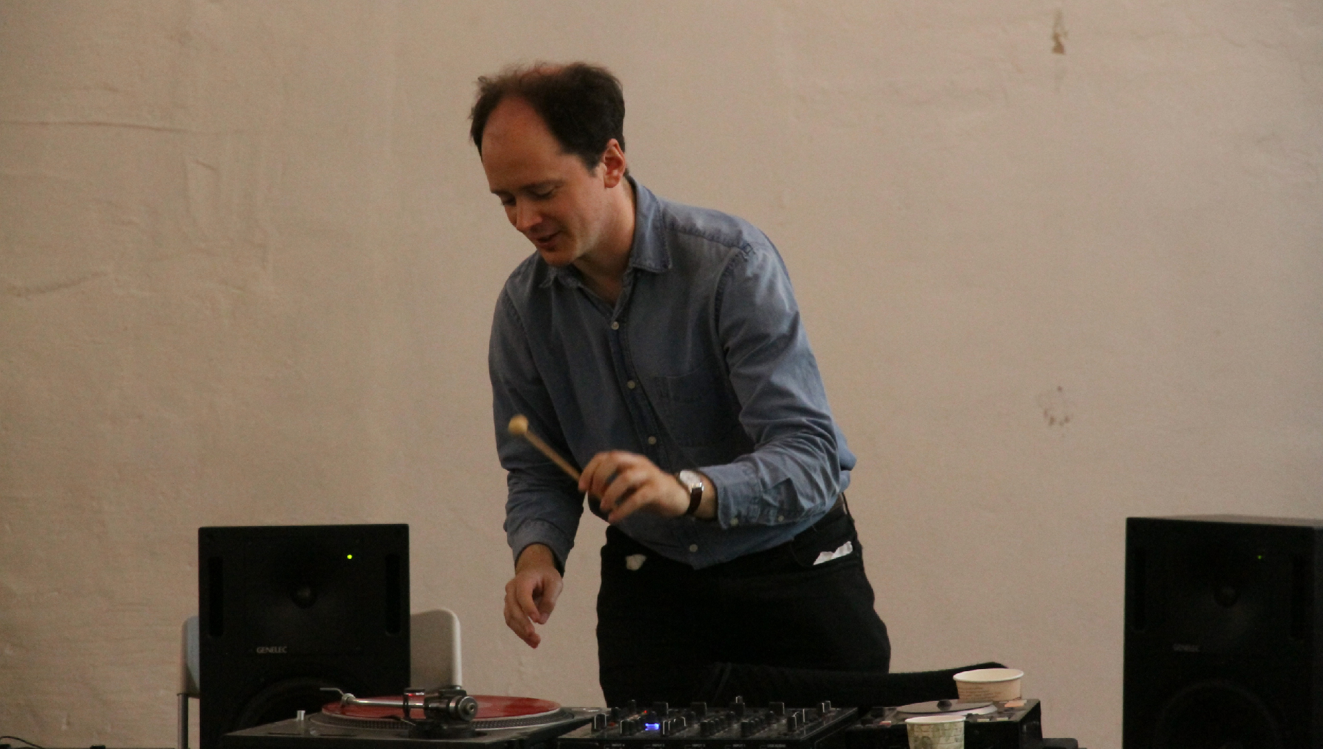 2019-07-08 Ame Zek's 'Unfinished sense of time' im Studio Börne45